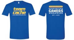 Team Cache Unisex T-Shirt - BLUE